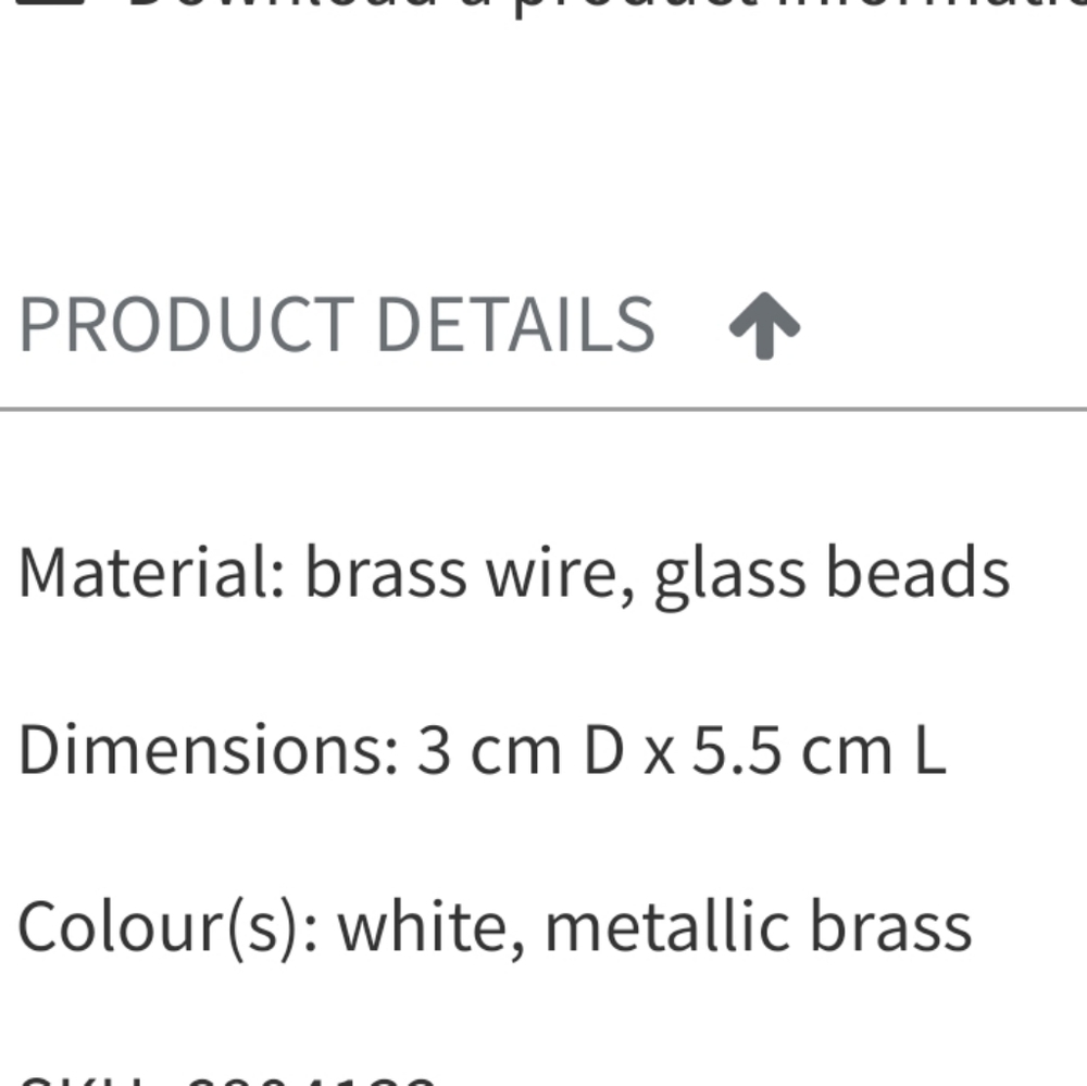 Brass Hoops - Picture 3 of 3